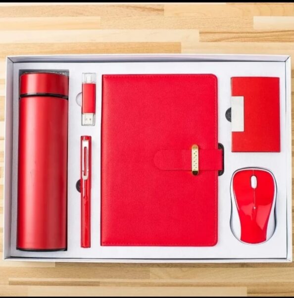 Vibrant Red Executive Office Set – Iconese Publishing